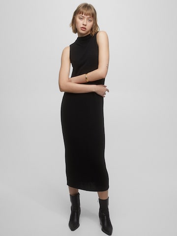 Pull&Bear Kleid in Schwarz: predná strana