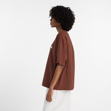 T-shirt 'Linear Heritage' new balance en marron