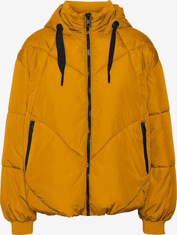 VERO MODA Between-Season Jacket 'Beverly' in Yellow: front