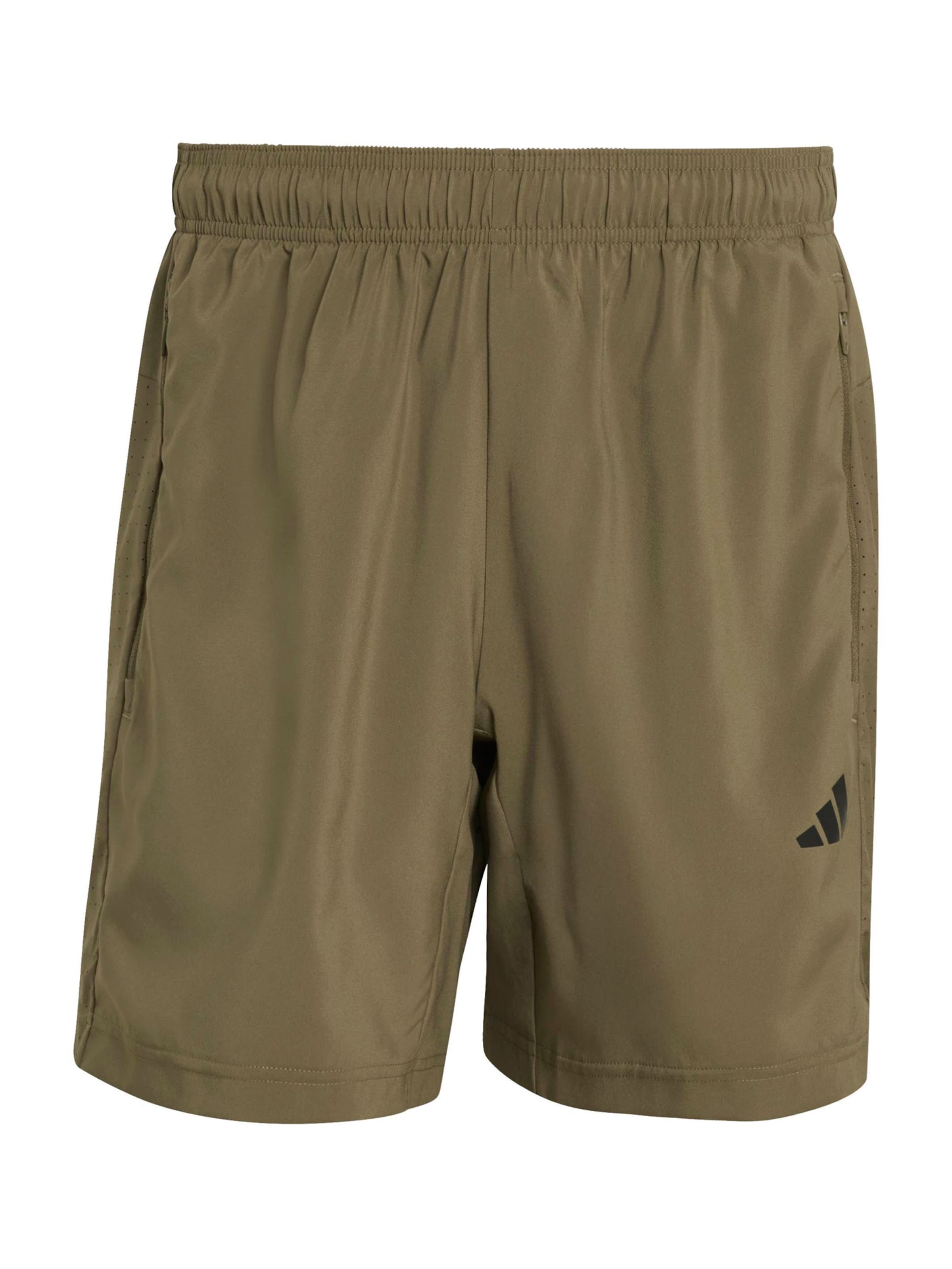 ADIDAS PERFORMANCE Обычный Спортивные штаны в Зеленый: спереди