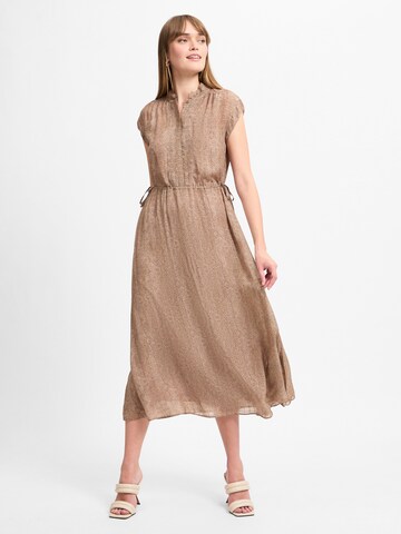 BOSS Dress 'Decapey' in Brown: front