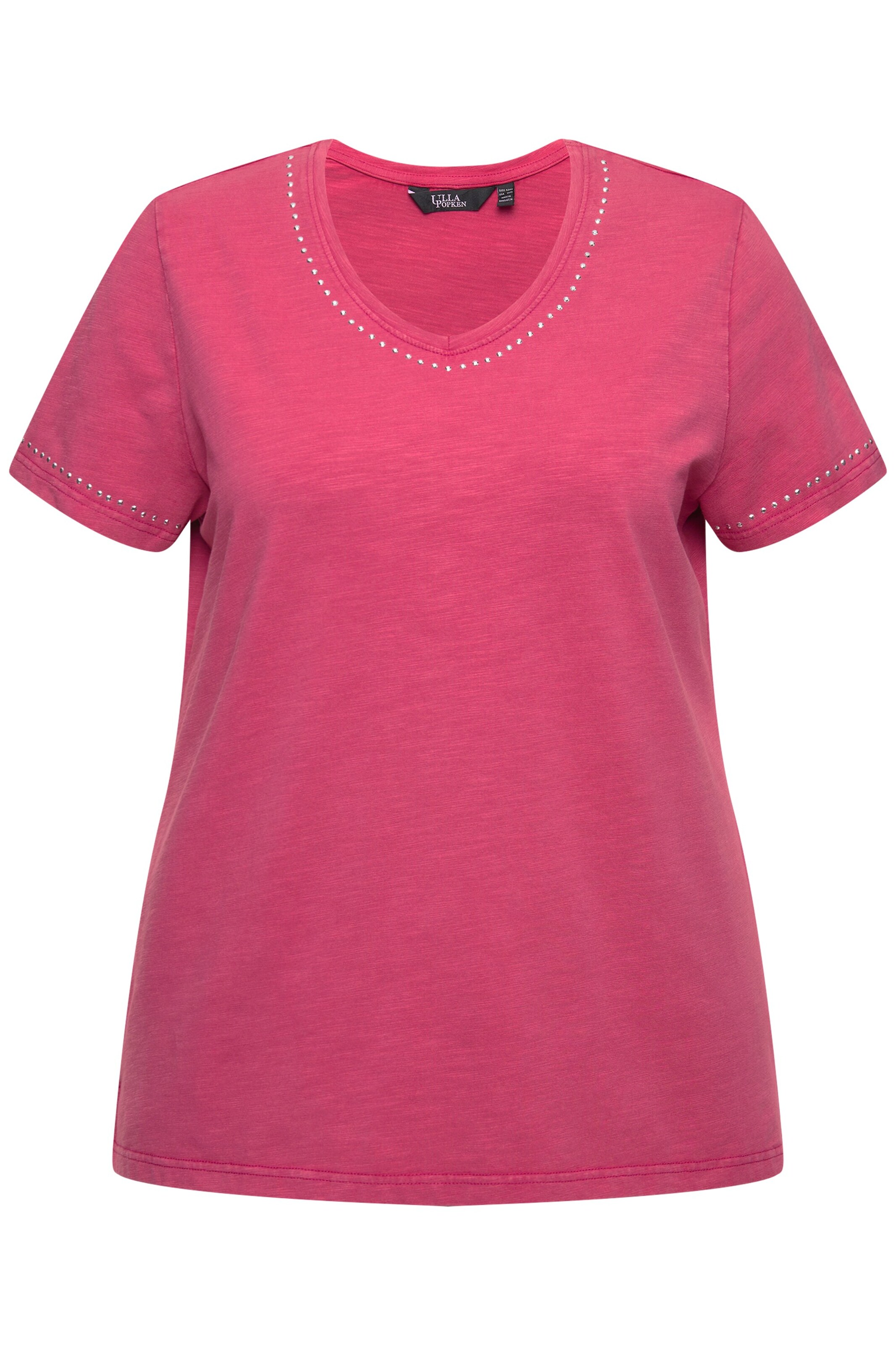 Ulla Popken Shirt in Roze: voorkant