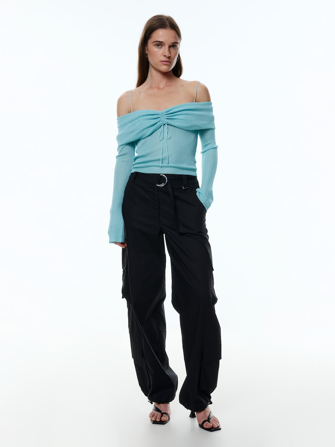 EDITED Pullover 'Sonja' blå