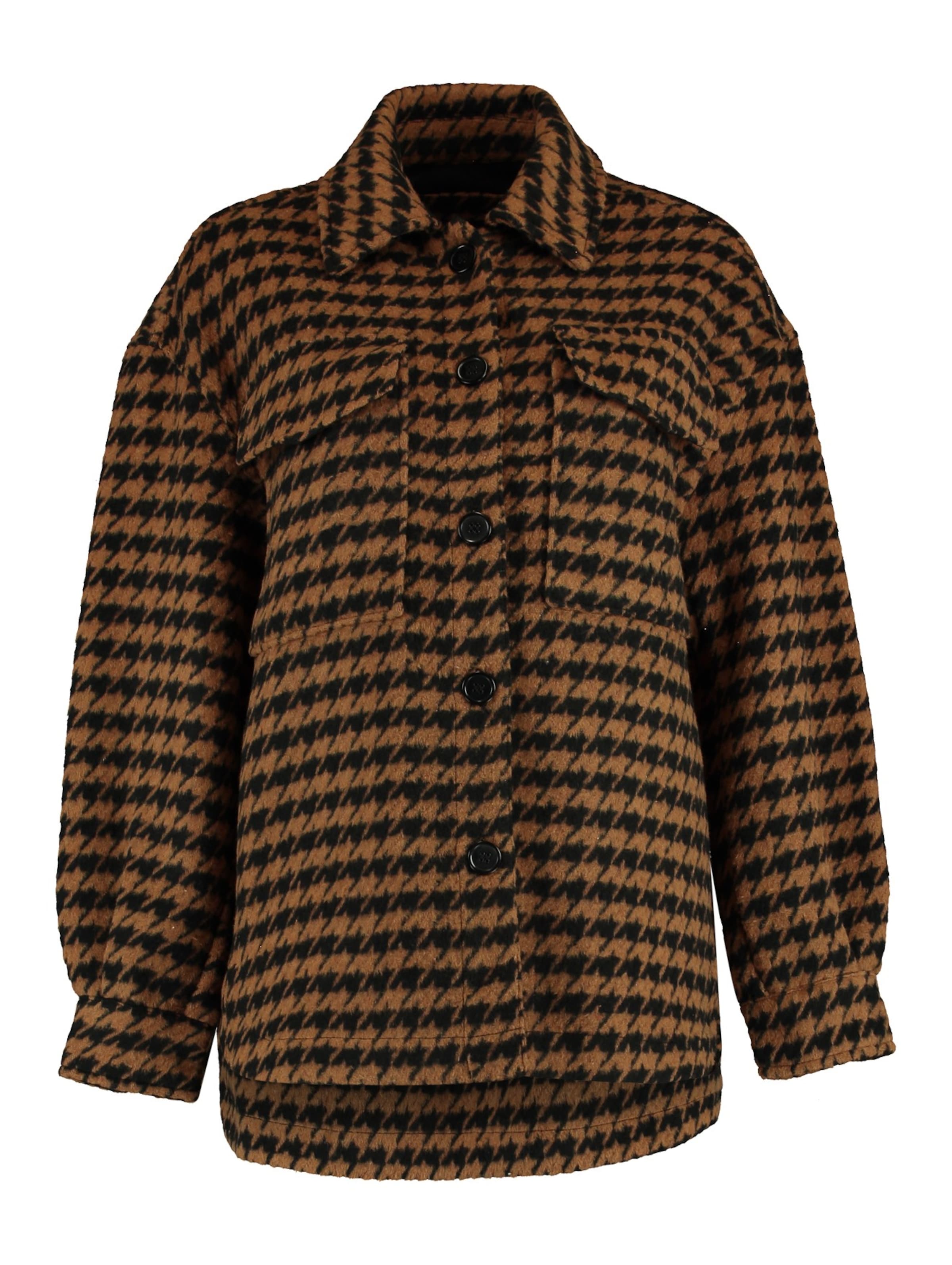 Hailys Between-Season Jacket 'Kitty' in Black: front