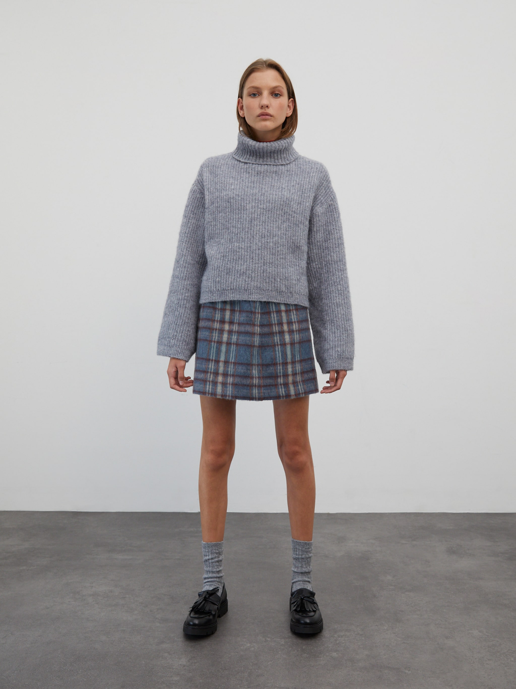 EDITED Produkte Pullover 'Annabelle' graumeliert
