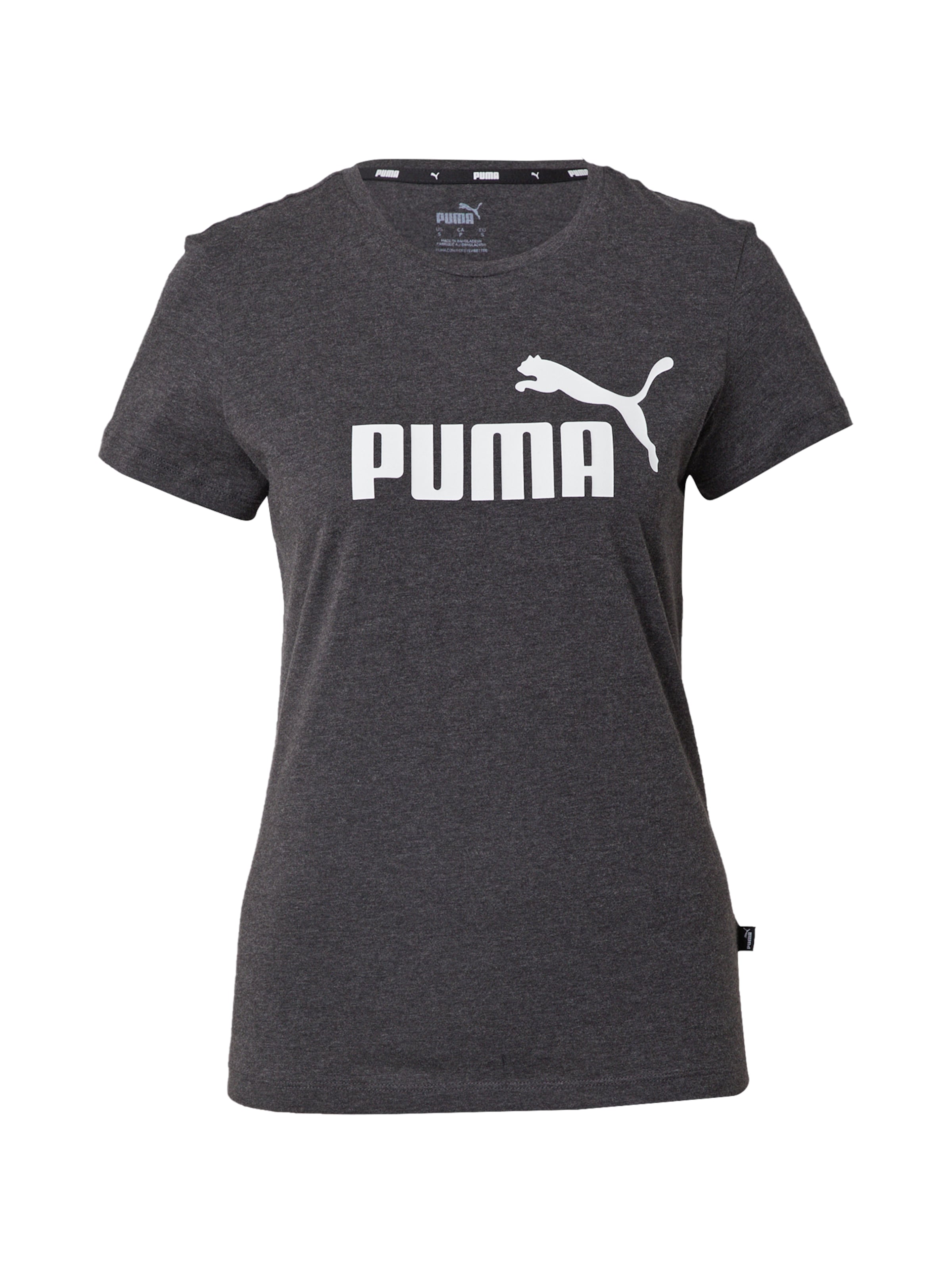 PUMA Performance shirt 'Essential' in Grey: front