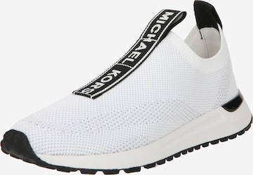 MICHAEL Michael Kors Slip-Ons 'Bodie' in White: front
