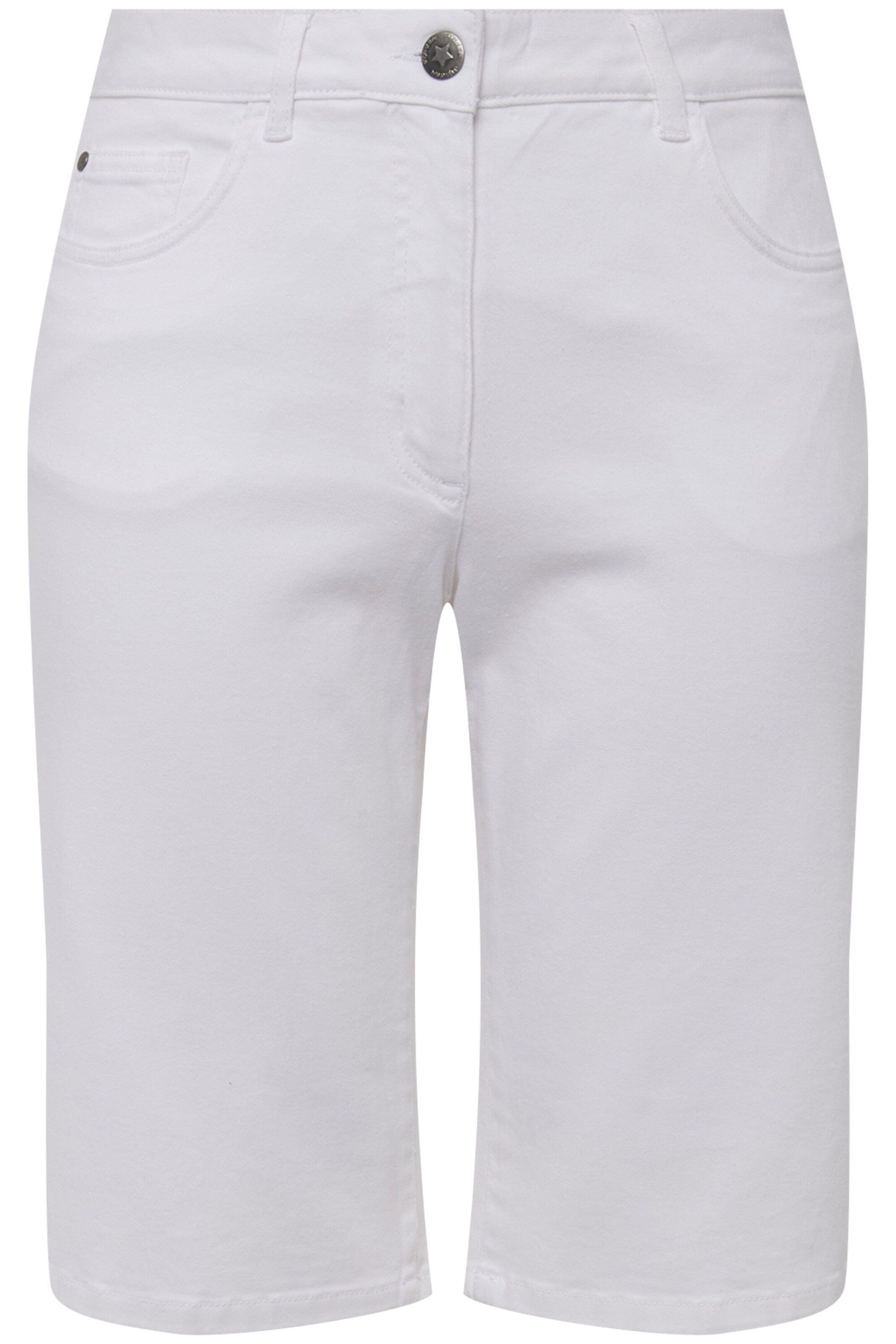 Angel of Style Loose fit Jeans in White: front