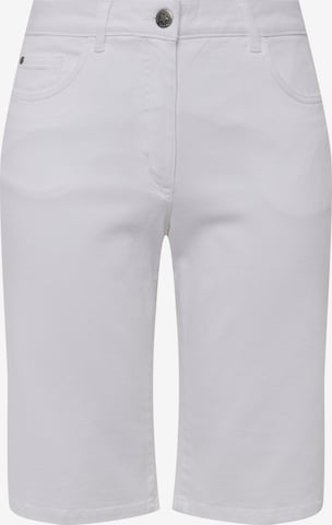 Angel of Style Loosefit Jeans in Wit: voorkant