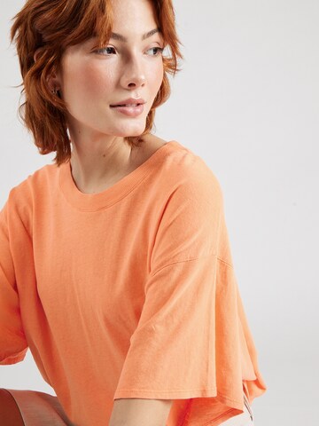 AMERICAN VINTAGE Μπλουζάκι 'LOPINTALE' σε πορτοκαλί