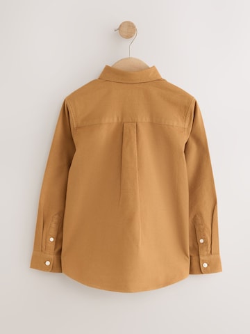 Next Regular Fit Hemd in Braun