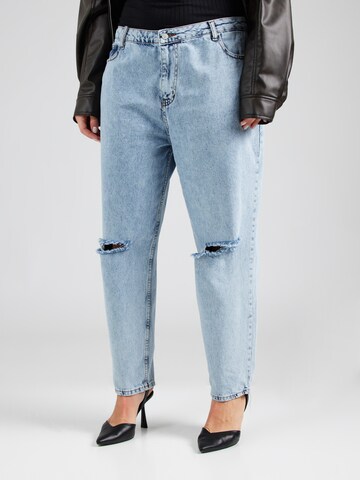 Trendyol Curve Regular Jeans in Blue: front