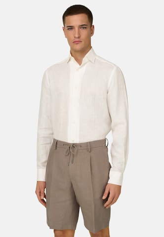 Boggi Milano Shirt in Wit: voorkant
