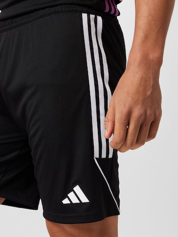 juoda ADIDAS PERFORMANCE Standartinis Sportinės kelnės 'Tiro 23 League'