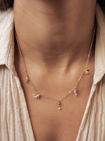 Hey Happiness Ketting 'Ocean Charms' in Goud