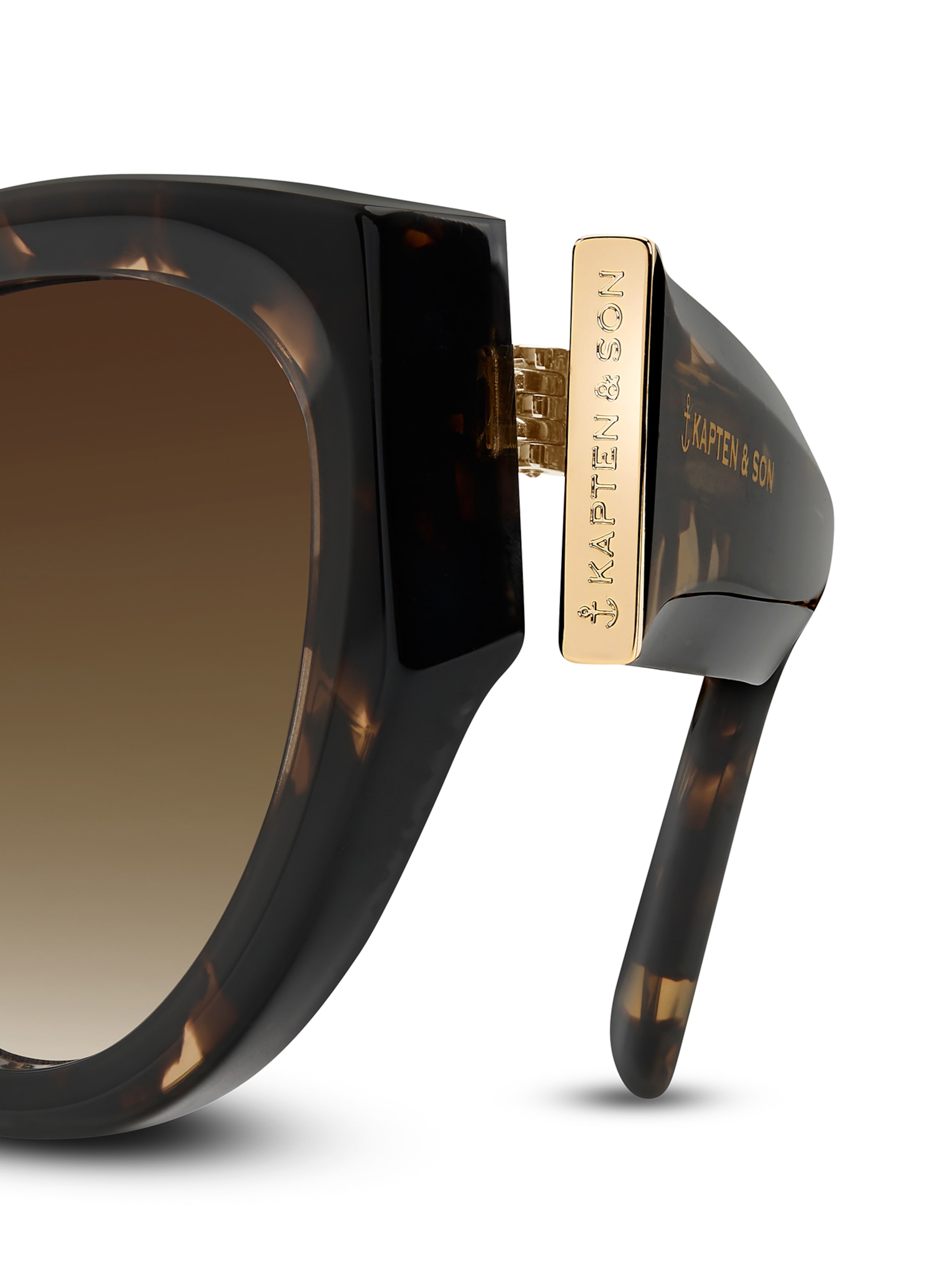 Kapten & Son Päikeseprillid 'Lyon', värv pruun