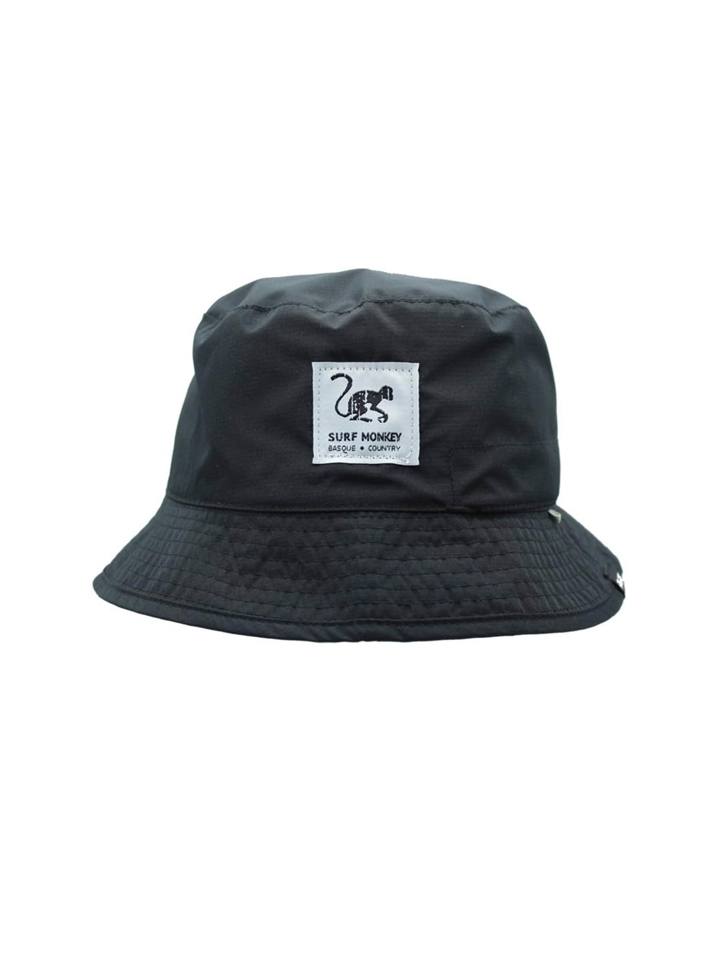Chapeaux Surf Monkey en noir : devant