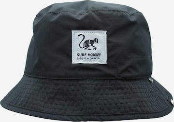 Chapeaux Surf Monkey en noir : devant