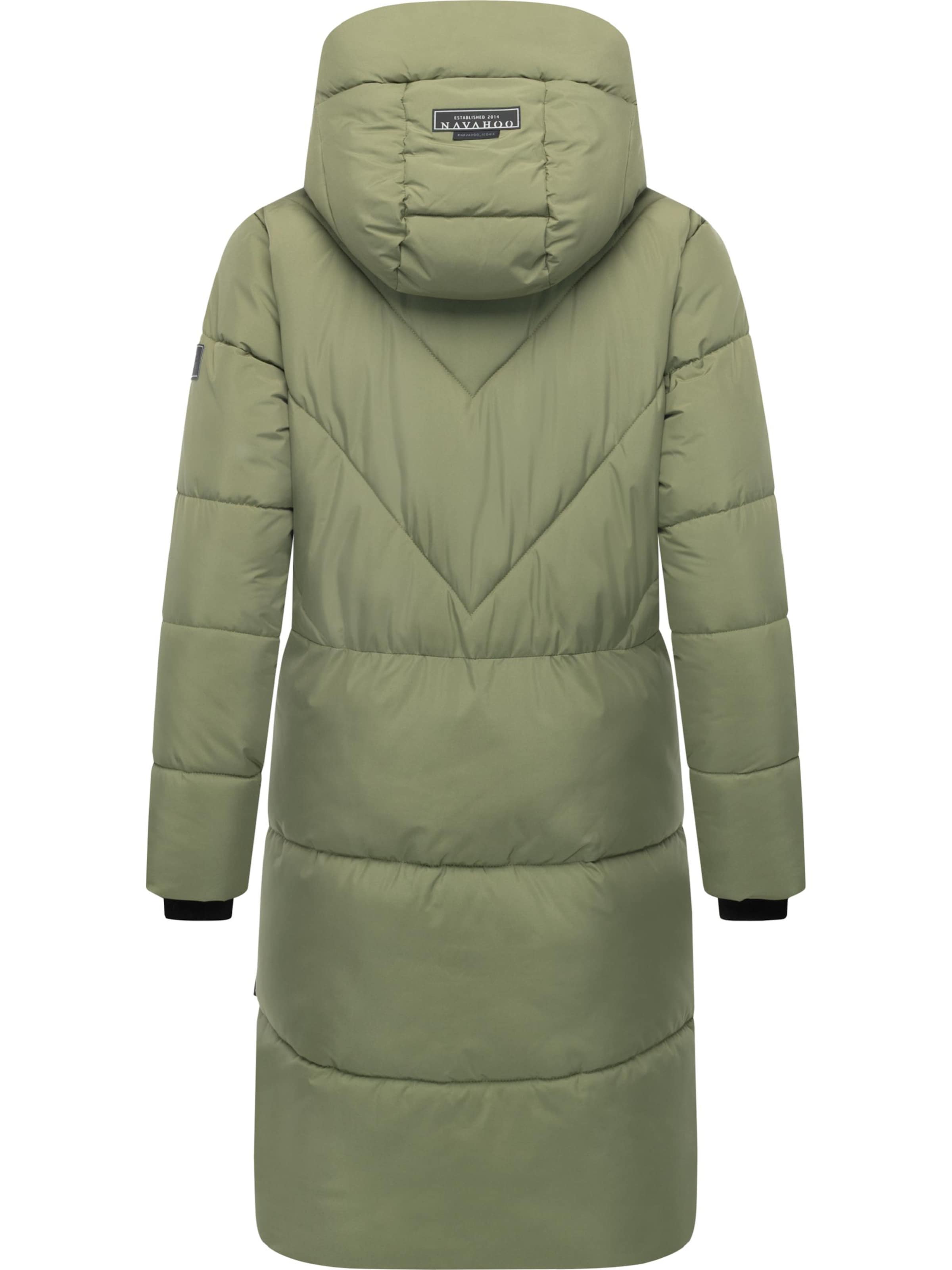 NAVAHOO Winter coat 'Kältekuschel XIV' in Green
