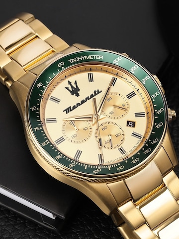 Maserati Analoog horloge in Goud