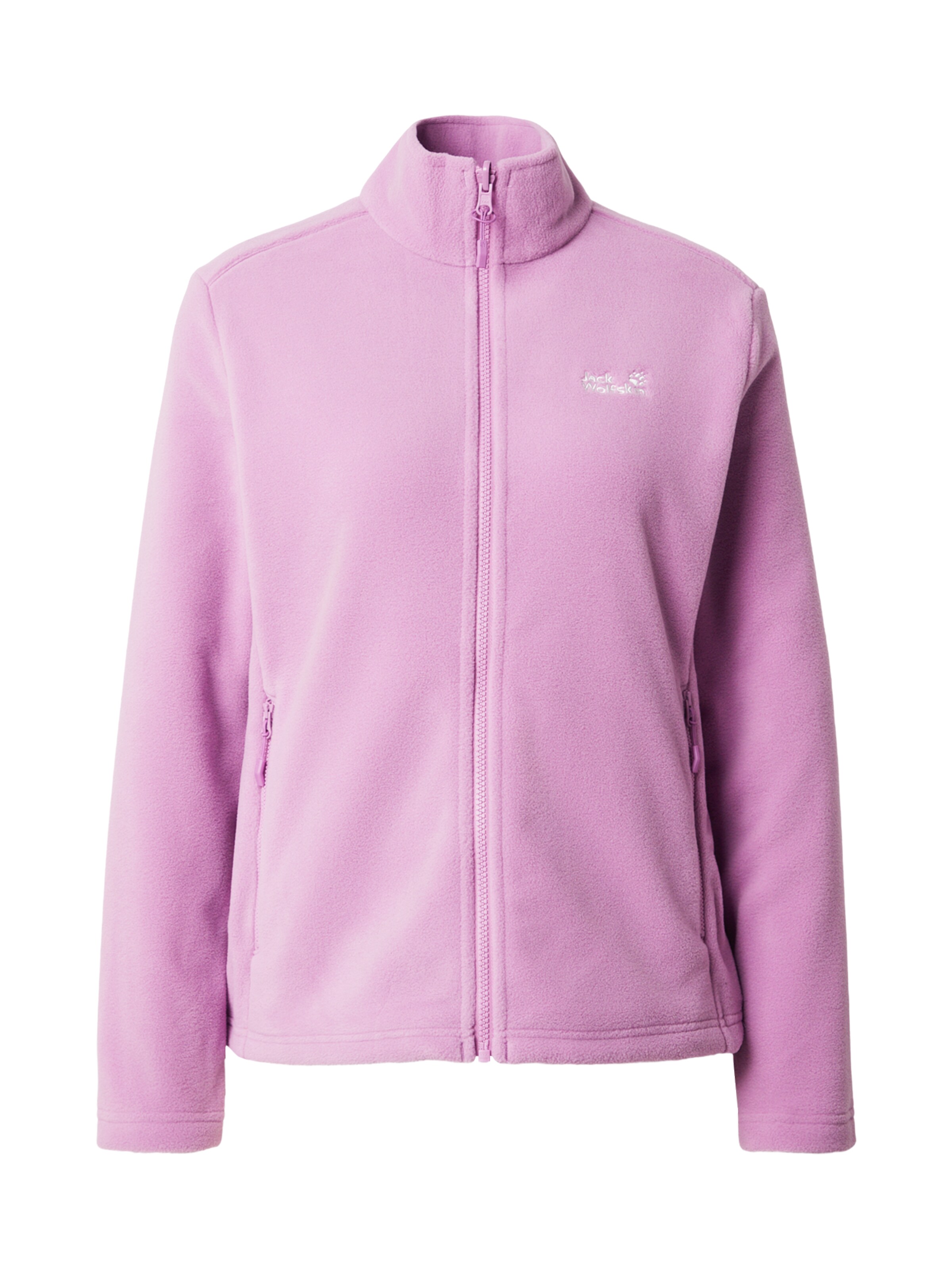 JACK WOLFSKIN Funkčná flisová bunda 'WILD REBEL' - Fialová: predná strana