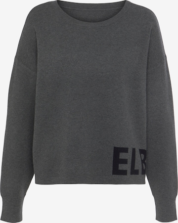 Pull-over Elbsand en gris : devant