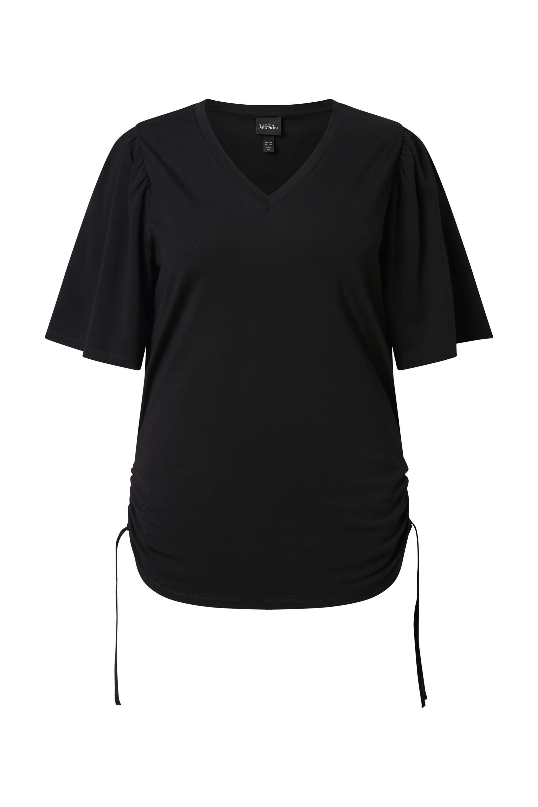 Ulla Popken Shirt in Black: front
