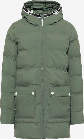 DreiMaster Maritim Winter parka in Green: front