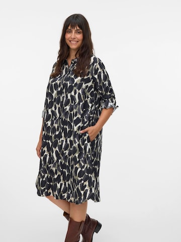 Vero Moda Curve Jurk 'FANINI' in Grijs