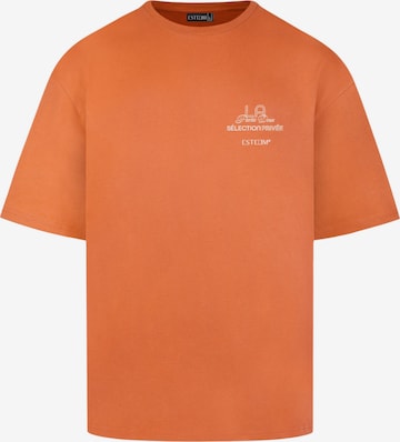 ESTEEM T-Shirt 'Sélection Privée' in Orange: Vorderseite