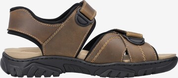 Sandales de randonnée Rieker en marron