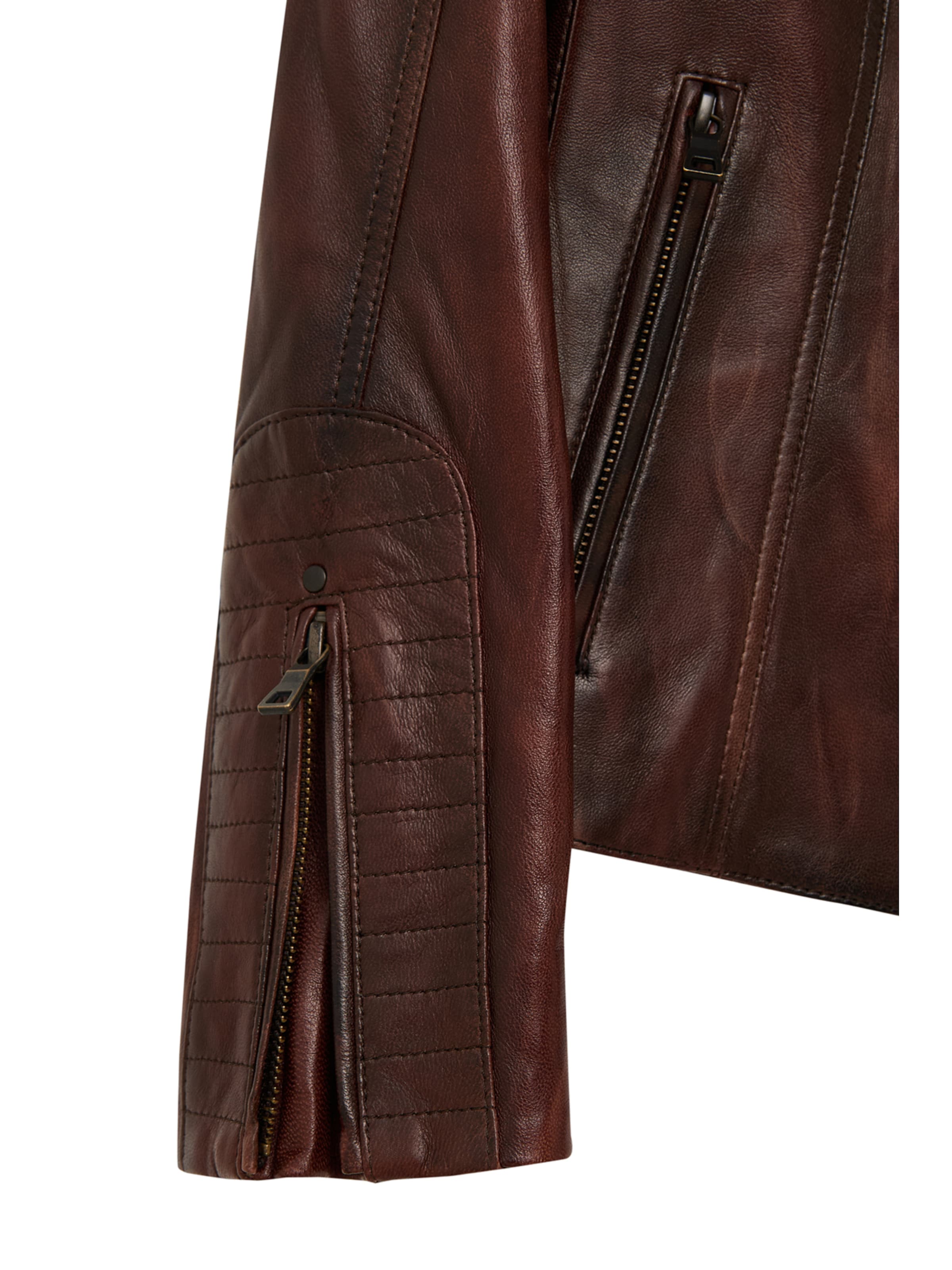 Derimod Between-season jacket 'Janet' in Brown
