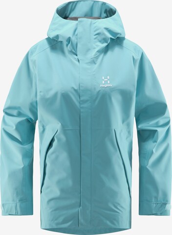 Haglöfs Outdoor Jacket 'Tjärn' in Blue: front