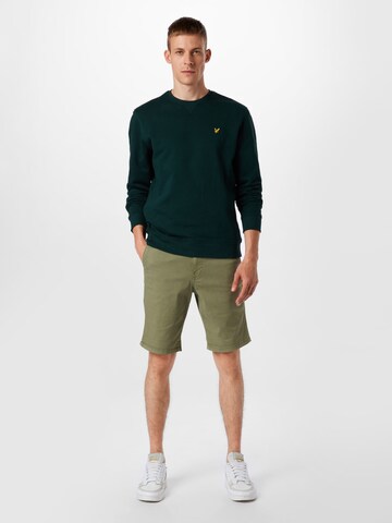 Lyle & Scott Свитшот в Зеленый