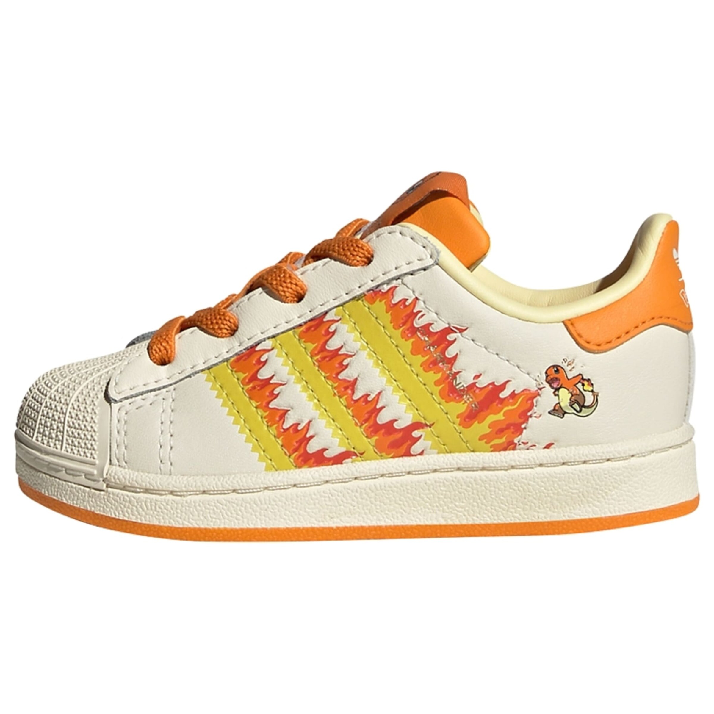 ADIDAS ORIGINALSTenisice 'Adidas x Pokemon Superstar II' - bijela boja: prednji dio