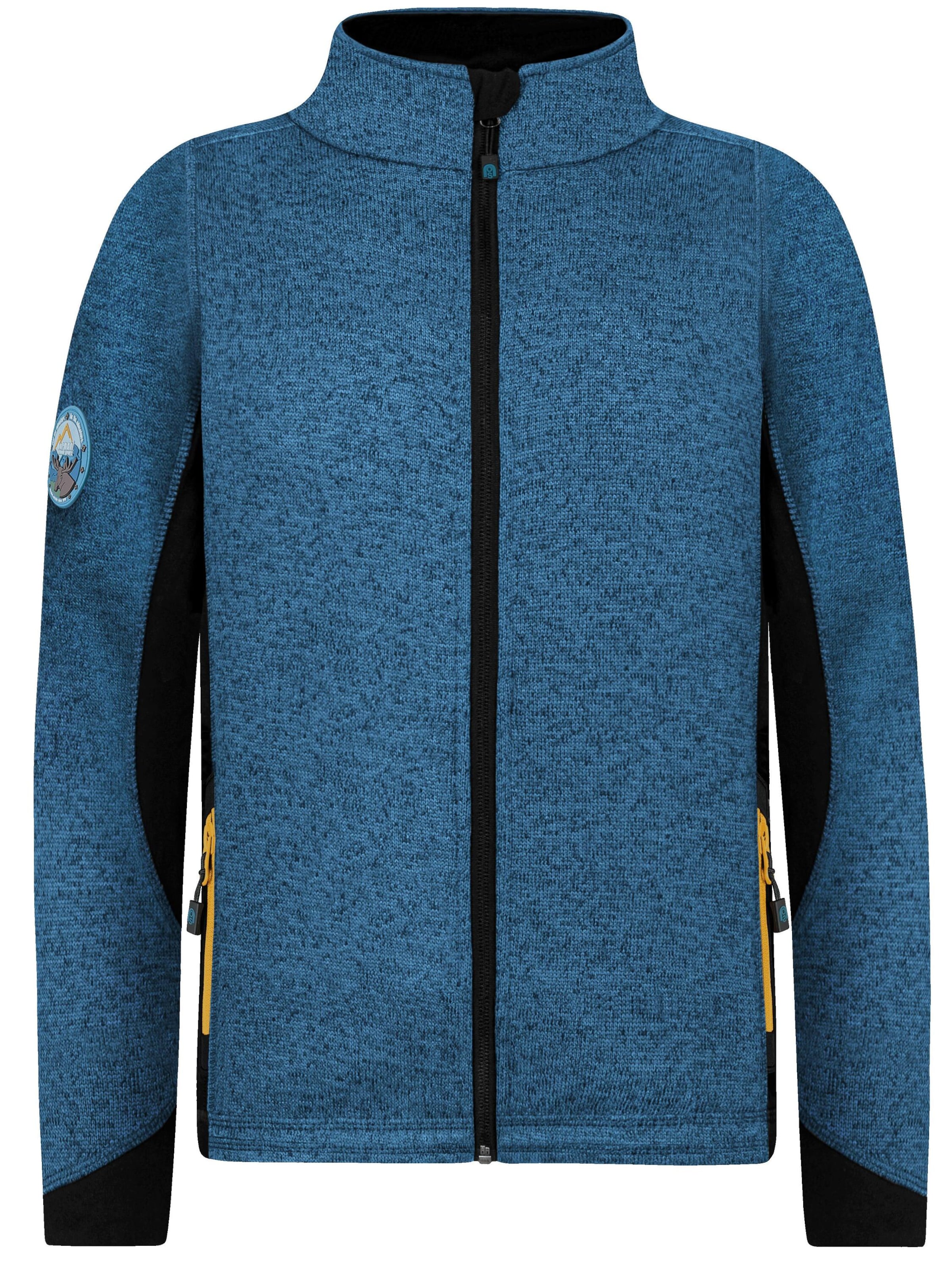 normani Athletic fleece jacket 'Tathlina' in Blue: front