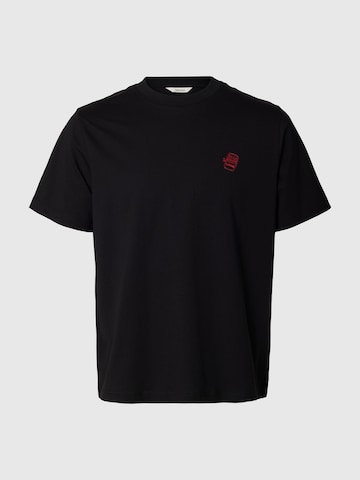 SELECTED Shirt in Black: front