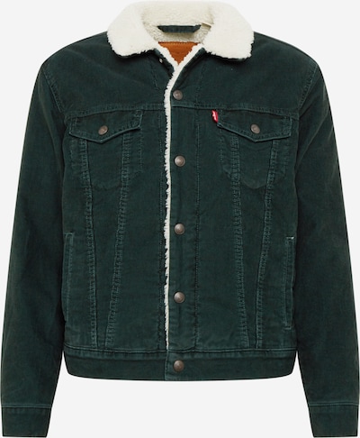 LEVI'S Tussenjas 'SHERPA TRUCKER' in de kleur Donkergroen, Productweergave