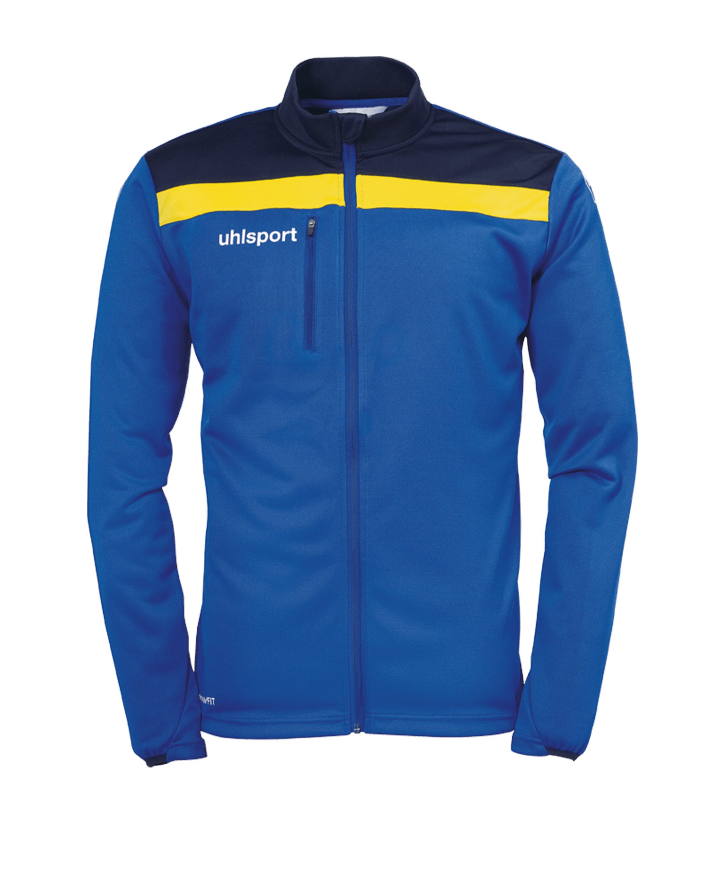 UHLSPORT Trainingsjacke in Blau: Vorderseite