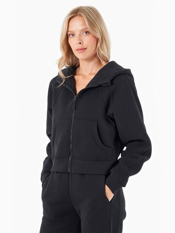 Organication Sweatjacke in Schwarz