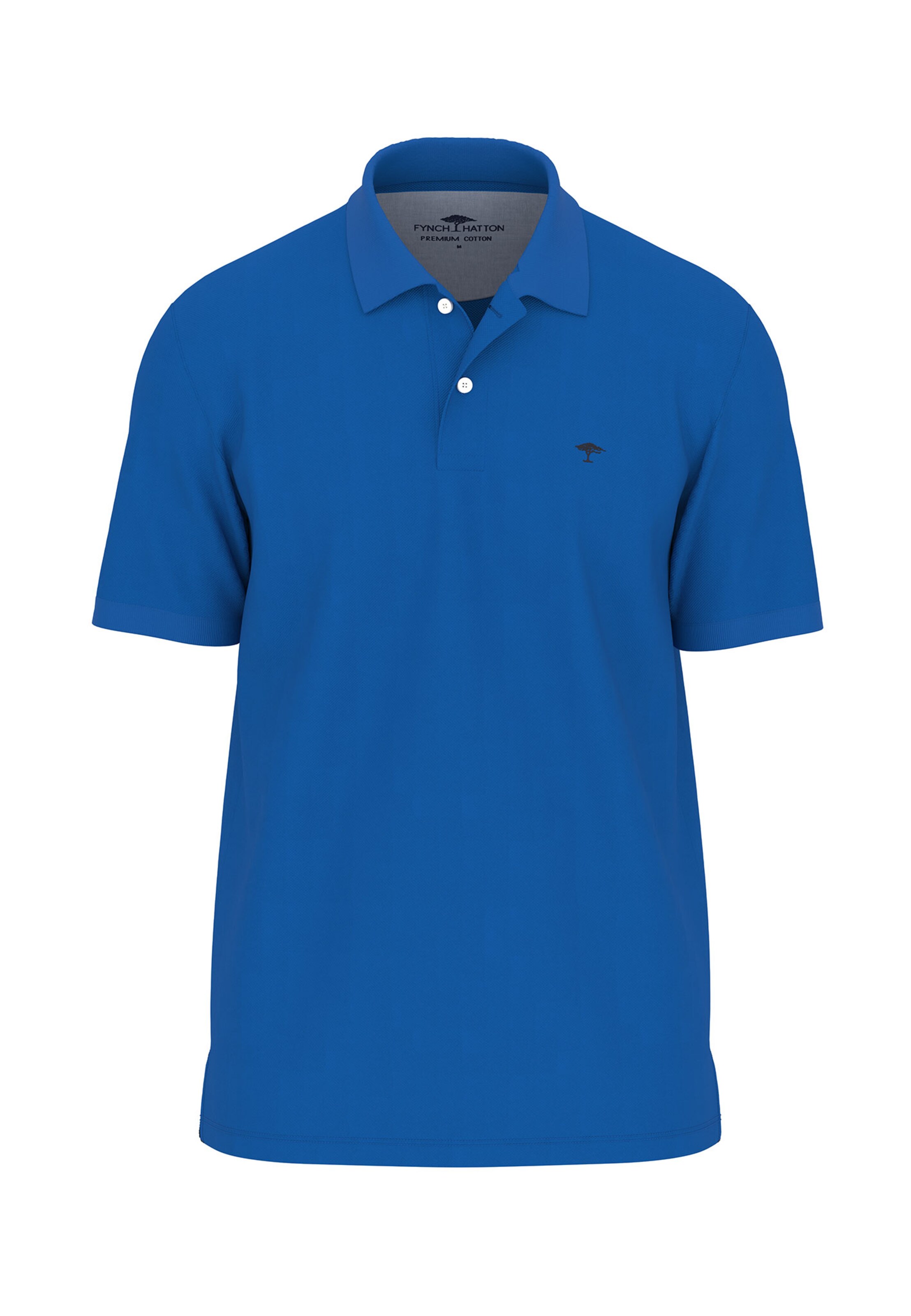 FYNCH-HATTON Poloshirt in Blau: Vorderseite