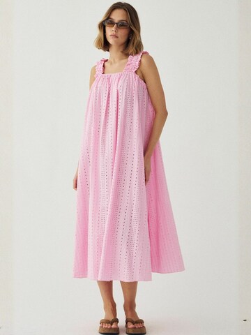 Noella Dress ' N-Marli ' in Pink