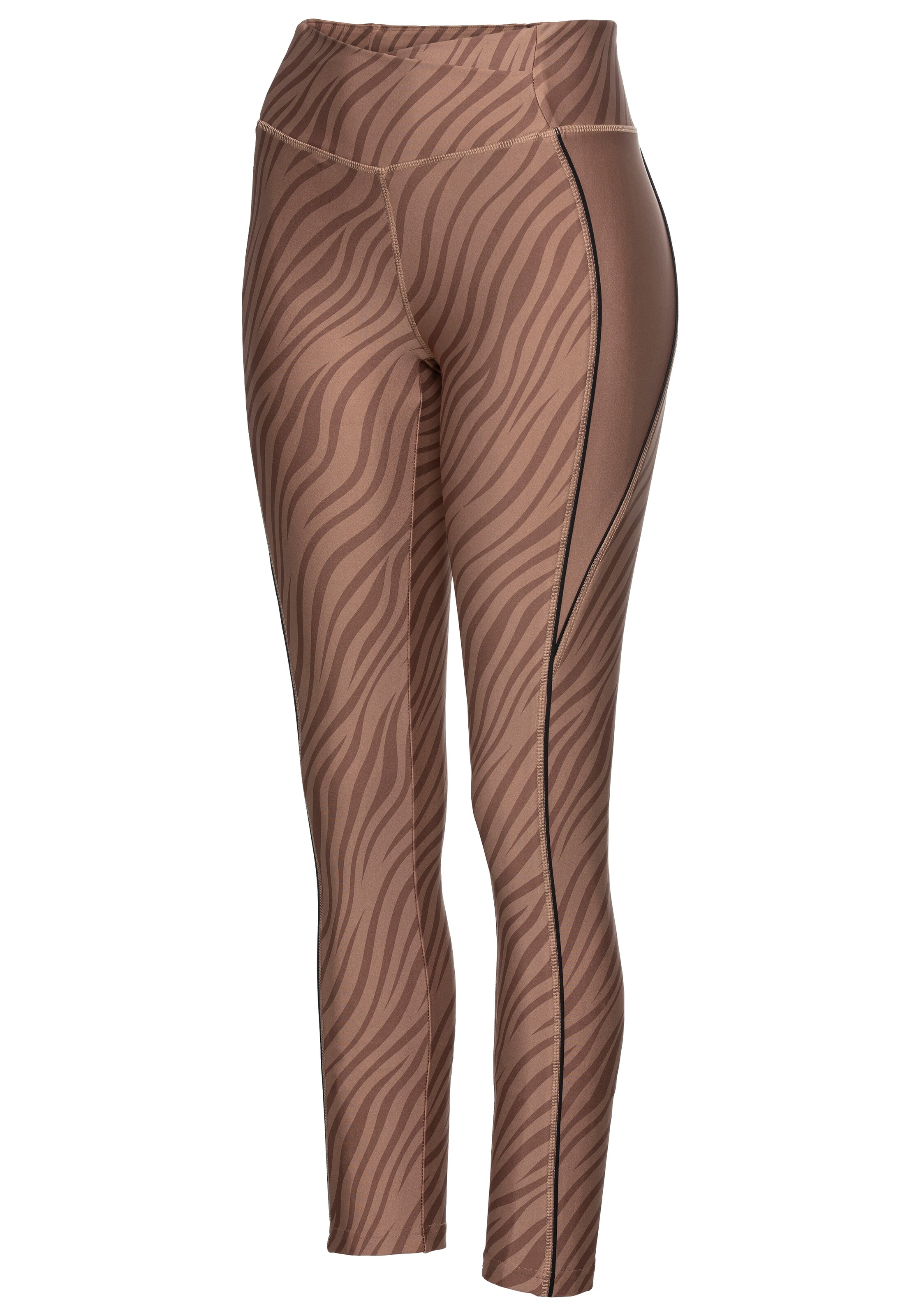 LASCANA ACTIVE Скинни Спортивные штаны в Коричневый