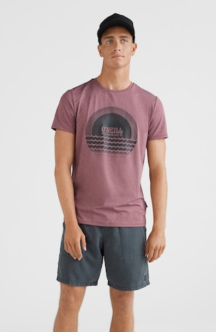 O'NEILL Функциональная футболка 'Solar' в Красный: спереди