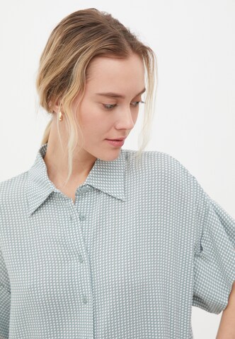 Finn Flare Bluse 'Oversize' in Grün
