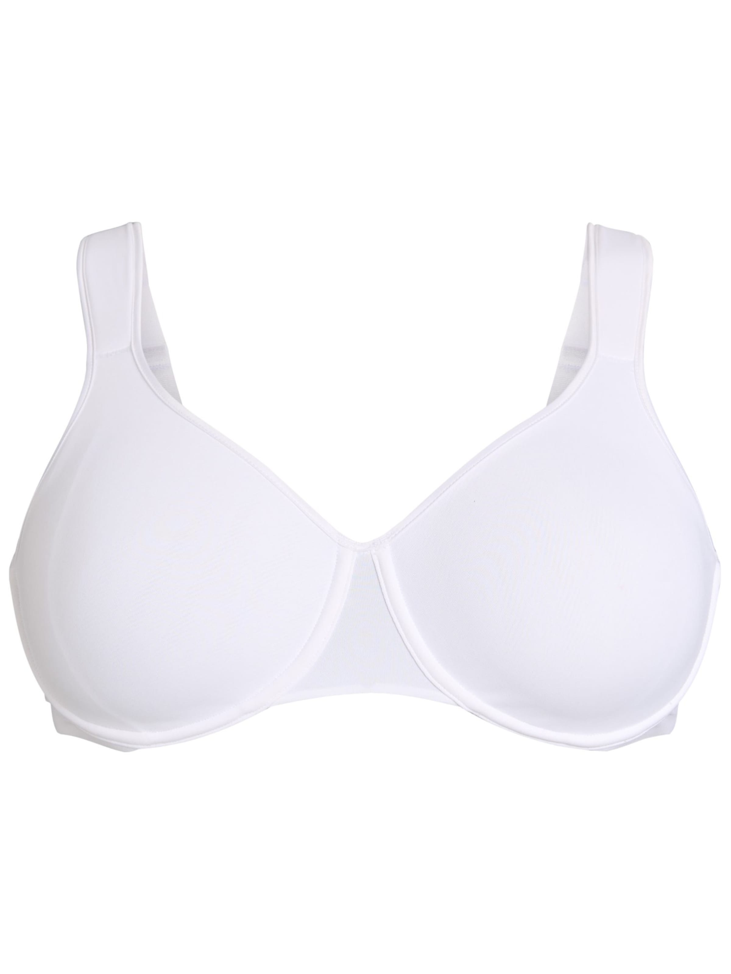 Devoted by Zizzi Бюстгальтер-минимайзер Бюстгальтер 'Lsanne' в Белый: спереди