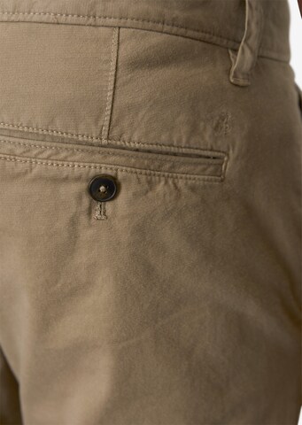 Coupe slim Pantalon chino 'Stig' Marc O'Polo en marron