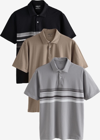 Marškinėliai iš Next, spalva – ruda / pilka / juoda, Prekių apžvalga