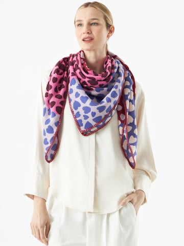 CODELLO Shawl in Mixed colours: front