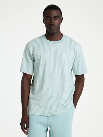 CHASIN' Shirt in Blau: Vorderseite